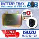 Battery Tray & Voltage Sensitive Relay Kit & Volt Meter for ISUZU MU-X 06/2012 - 2022