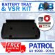 Battery Tray & Voltage Sensitive Relay Kit for Nissan Patrol GU 1998 - 2013