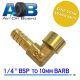 90 degree female 1\4 bsp to 10mm Barb