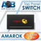 Push Switch FRIDGE A240 For Amarok Volkswagen 2010 ~ 2016 Models Top Panel dual LED in amber red