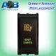 Direct Nissan replacement N123GO SPOT LIGHTS ON-OFF Push Button Switch with dual LED lights in AMBER GREEN