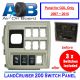 Switch Panel in Beige + 3 Switches for Toyota LandCruiser 200 series GXL 2007 ~ 2015