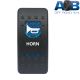 Universal 12V 20A / 24V 10A 554BM HORN MOMENTARY Carling Narva type rocker switch in BLUE
