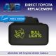 Direct Toyota replacement 828SNG BULL LIGHTS ON-OFF Push Button Switch with dual LED lights in LIGHT GREEN