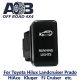 Push Switch RUNNING LIGHTS 8B56W fits Toyota Hilux, Kluger, FJ Cruiser, Prado 120, HiAce, Landcruiser etc. dual LED in white