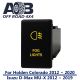 Direct OEM replacement C117 FOG LIGHTS ON-OFF Push Button Switch with dual LED lights in AMBER for HOLDEN COLORADO, Isuzu MU-X MUX, Isuzu D-Max DMAX