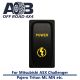 Direct Mitsubishi replacement M161O POWER ON-OFF Push Button Switch with dual LED lights in AMBER
