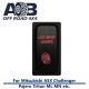 Direct Mitsubishi replacement M1C90R LED SPOT LIGHTS ON-OFF Push Button Switch with dual LED lights in RED