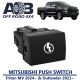 Direct OEM replacement M3C14AW ACC POWER Push Button Switch with dual LED lights in AMBER WHITE for Mitsubishi Triton MV and Outlander