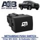 Direct OEM replacement M3C43AW CARAVAN CAMERA Push Button Switch with dual LED lights in AMBER WHITE for Mitsubishi Triton MV and Outlander