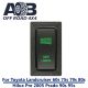 Push Switch SIDE LIGHTS T221G fits LandCruiser 80s & 79s , Hilux, Prado 90s & 95s with dual LED in green 