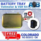 Battery Tray & Voltage Sensitive Relay Kit & Volt Meter for Holden Colorado RG