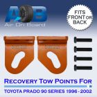 Recovery Tow Points 3500 for Toyota Prado 90 1996 - 2002