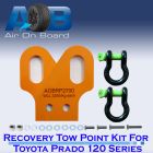 Recovery Tow Points Kit  2700K for TOYOTA PRADO 120